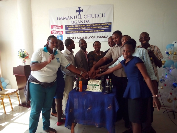 Jubilee worship program in Uganda