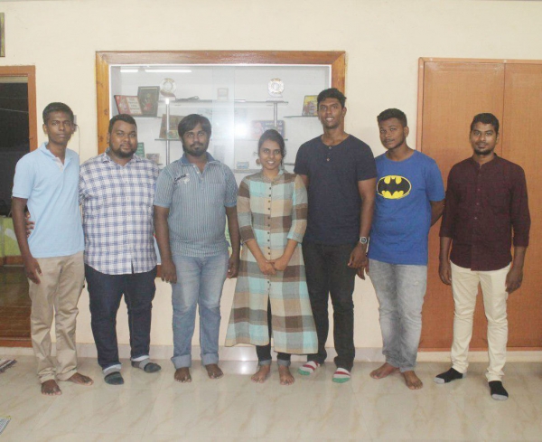 Chennai leaders with volunteer Christian musicians