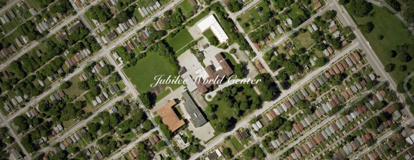 Aerial photo of the Jubilee World Center in St. Louis, Mo.