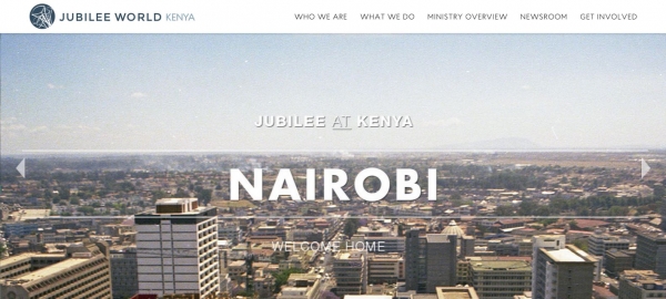 Jubilee World Kenya front page on June 13, 2015.