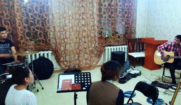 Jubilee World Mongolia in Ulaanbaatar rehearsing for October concert