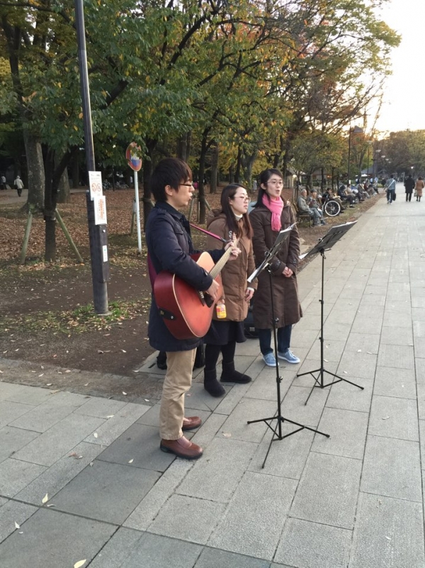 Jubilee Japan Gives Street Concert in Tokyo