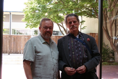 Dr. Smoak with Juan Pedro Gaffney Rivera, founder and music director of Coro Hispano in SF